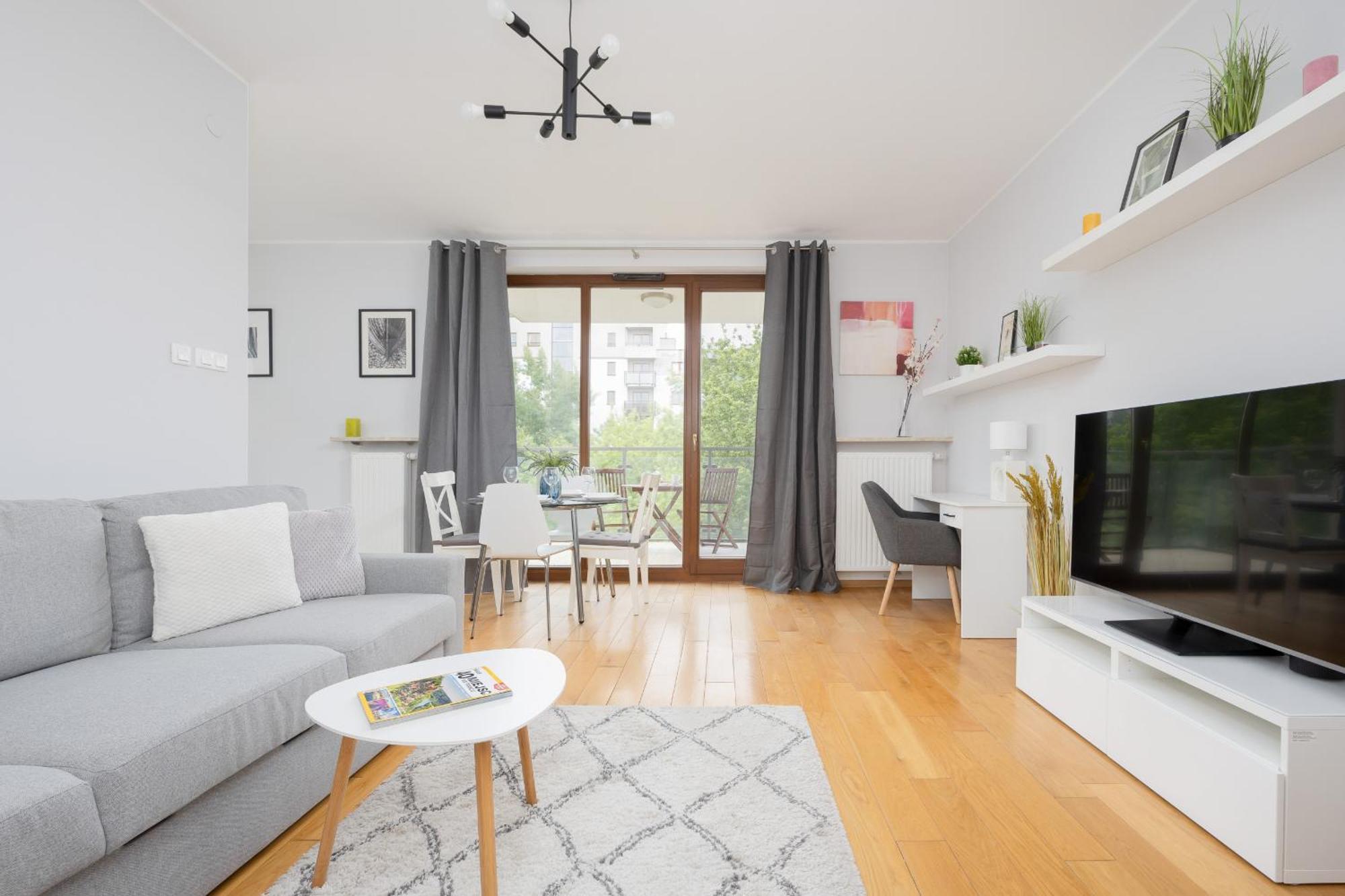 City Apartment With Parking Near Metro Mlociny By Noclegi Renters Varsóvia Exterior foto